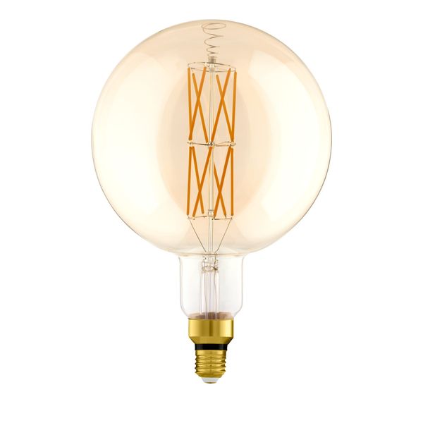 LM-E27-LED BIG SIZE FILAMENT GIANT G200 8W/806Lm AMBER 2100K image 1