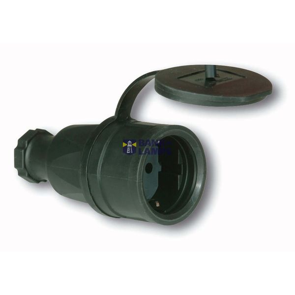 Rubber socket 16A 230V SCH image 1
