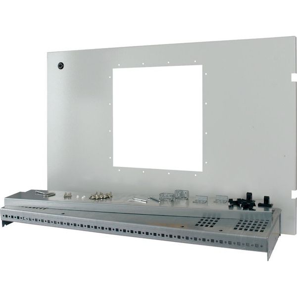 XMIX40F10D Mounting kit: IZMX40, fixed mounted design, W=1000mm, grey image 4