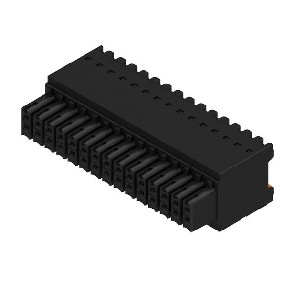 PCB plug-in connector, female plug, 3.50 mm, Number of poles: 30, 180°, PUSH IN with push button, Clamping range, max. : 1.5 mm², Box image 3