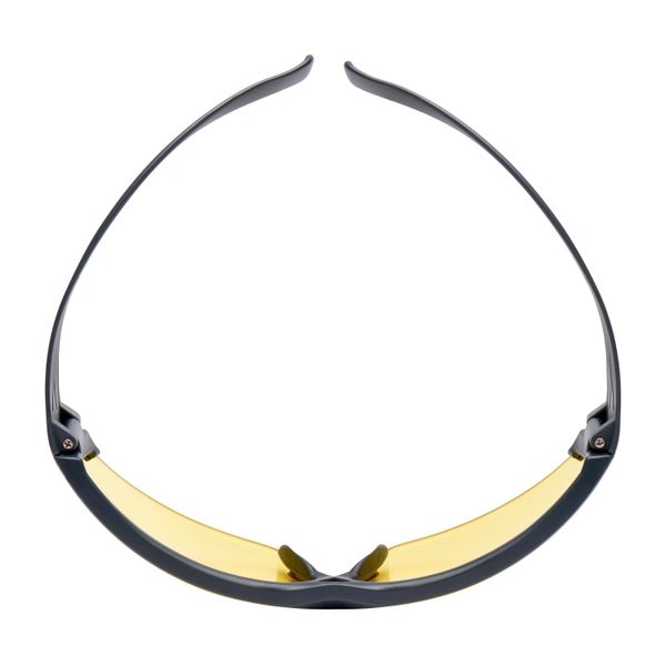 3M™ SecureFit™ Safety Glasses, Grey frame, Scotchgard™ Anti-Fog, Amber image 4