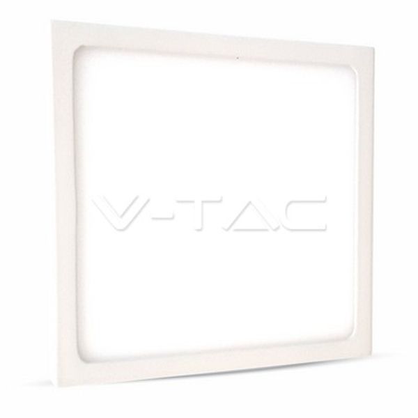 LED Surface Panel 18W 830, 1440lm, Square, IP20, white image 1