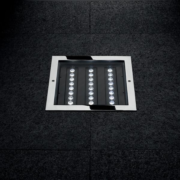 STEEL SQUARE 34 24LED 26W 10X45Â° 3000K image 2