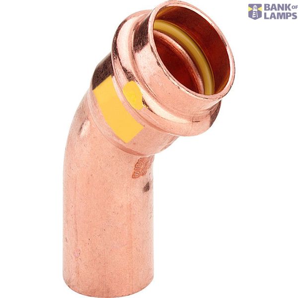 Copper elbow PROFIPRESS G 45˚ 35 in. image 1