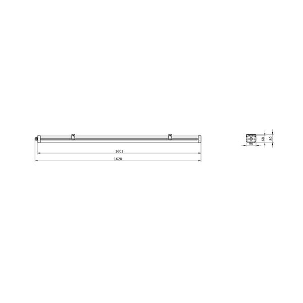 WT490C LED64S/840 PSU WB WA7 L1600 image 2
