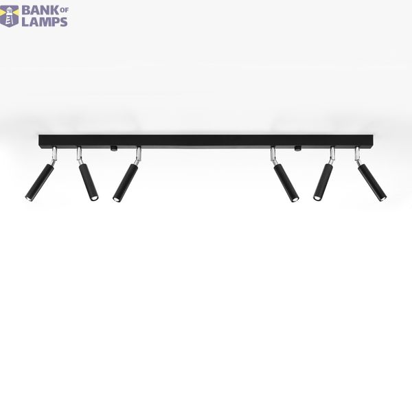 CEILING LAMP EYETECH 6 BLACK G9 6X40W IP20 image 3