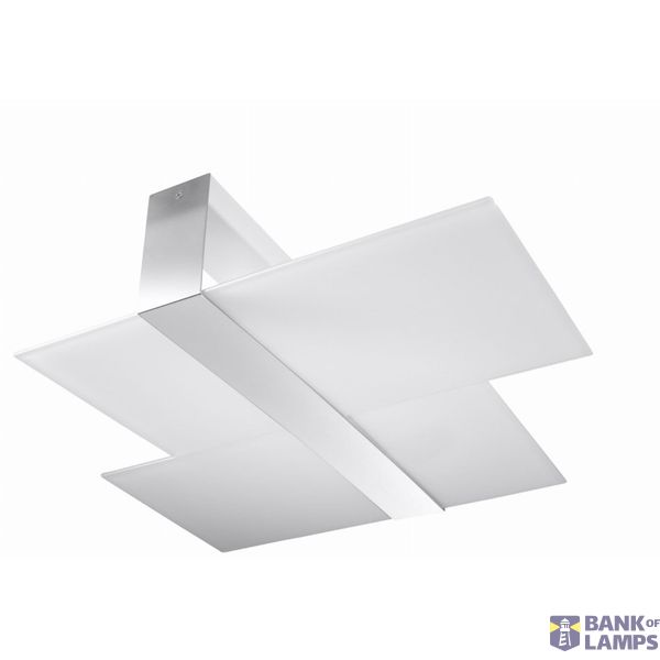 PLAFON MASSIMO CHROM E27 2X60W IP20 image 1