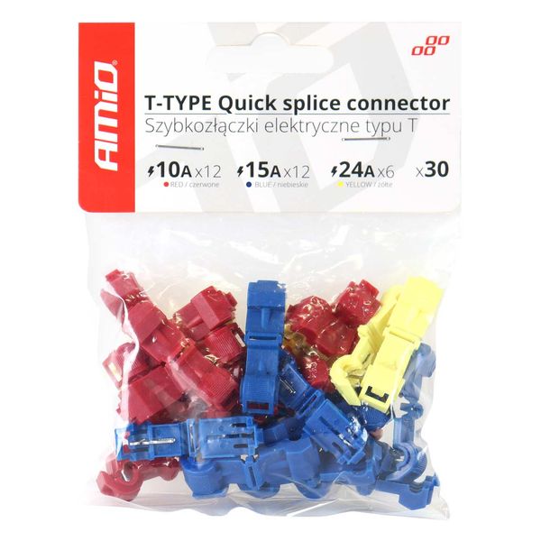 T-Type Quick Connect Connector 30pcs mix image 1