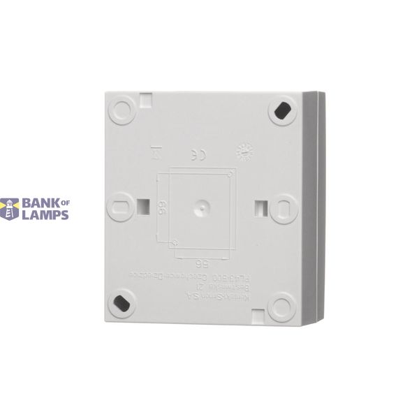 Single switch with backlight, white, 16A, 10AX image 1