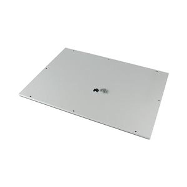 XTSZPTAC-W1200 Top plate for OpenFrame, closed, W=1200mm, grey image 4