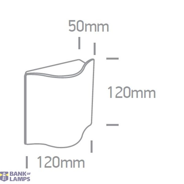 ANTHRACITE WALL 6W WW IP54 230V image 3