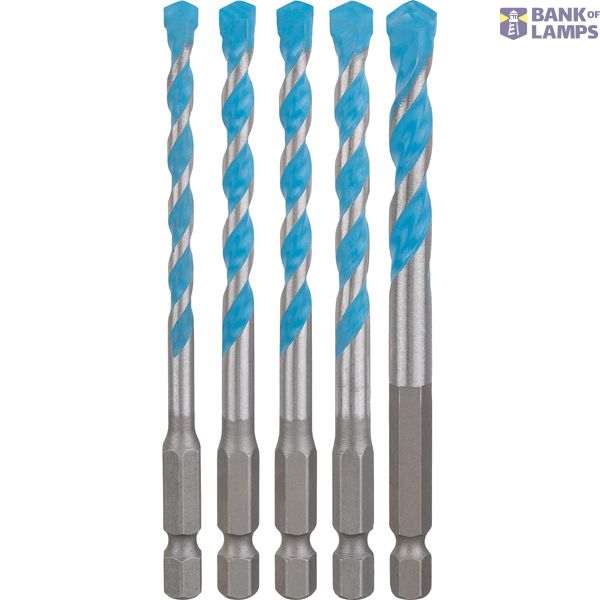 EXPERT HEX-9 MultiConstruction Drill Bit Set 5,5/6/6/7/8 mm 5-pc image 1