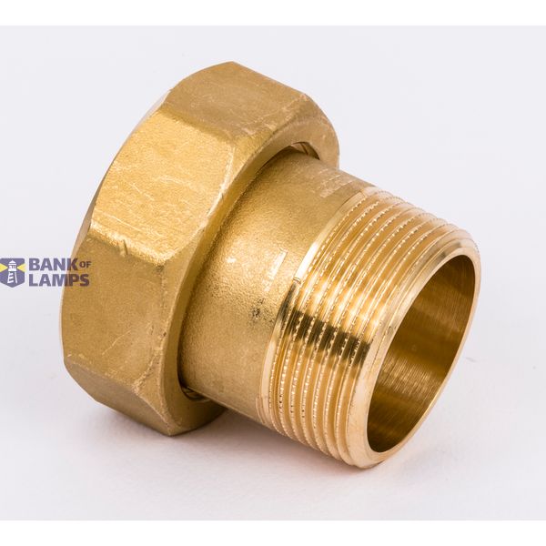 Tailpiece with external thread. VM2 DN40 image 1