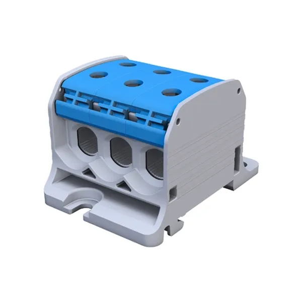 STB 50-3 Rail-mounted terminal block Al/Cu 87360 SIMBLOCK blue image 2