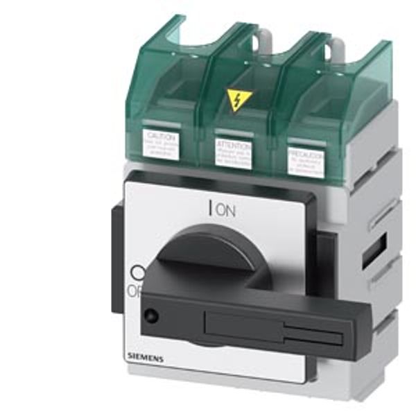 SENTRON, switch disconnector 3LD5 UL, EMERGENCY OFF switch, 3-pole, approved image 1