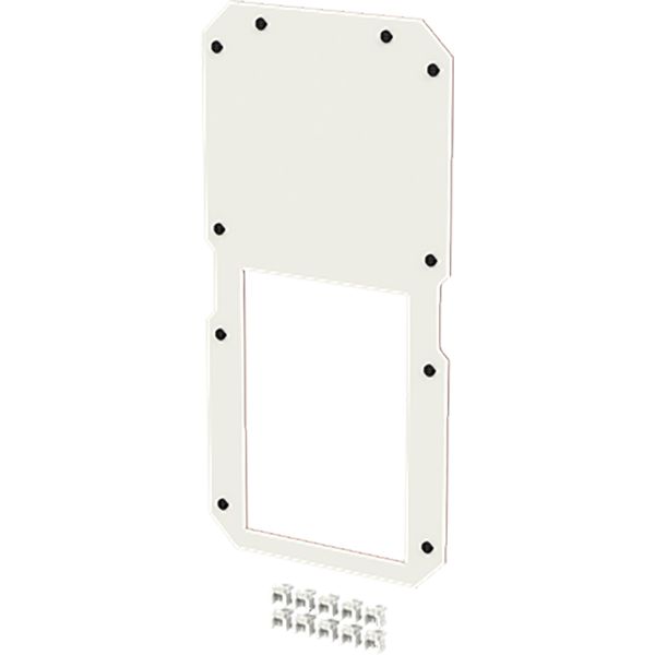 VMS 63V COVER PLATE FOR FUSE STRIP DIN00 image 1