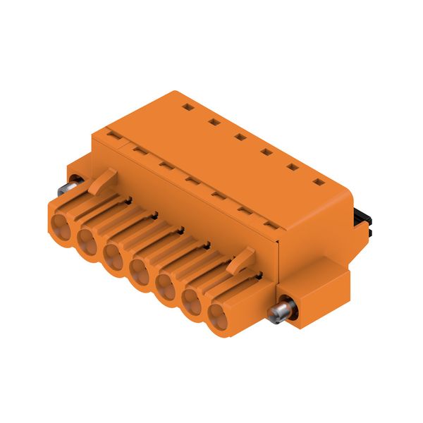 PCB plug-in connector, female plug, 5.00 mm, Number of poles: 7, 180°, PUSH IN with actuator, Clamping range, max. : 3.31 mm², Box image 3