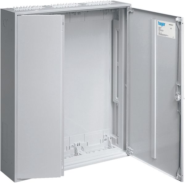 Enclosure, univers, QS, IP44, CL 2, 800x800x205mm, empty image 1