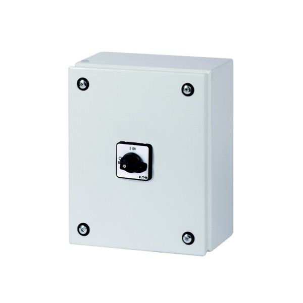 T0-4-15682/SE2 T0, 20 A, surface mounting, 4 contact unit(s), 90 °, maintained, 0-1, in steel enclosure, Design number 15682 image 3