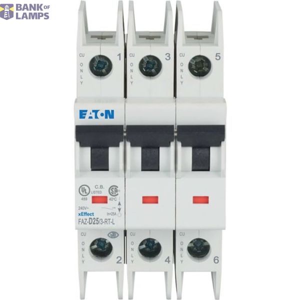 FAZ-D25/3-RT-L Eaton Moeller series xEffect - FAZ-NA, FAZ-RT MCB image 1