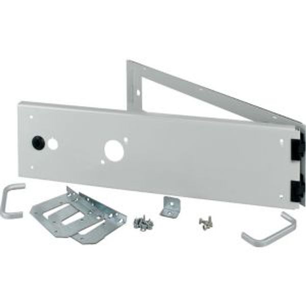XMW0606CDV Opening metal front plate for XW drawer, ventilated IP31, H=150mm image 2