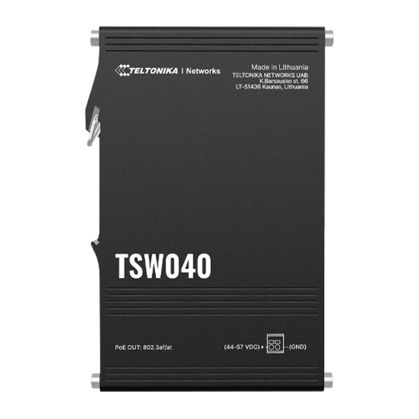 TSW040 PoE+ Switch 8 10/100 ports TSW040000000 image 1