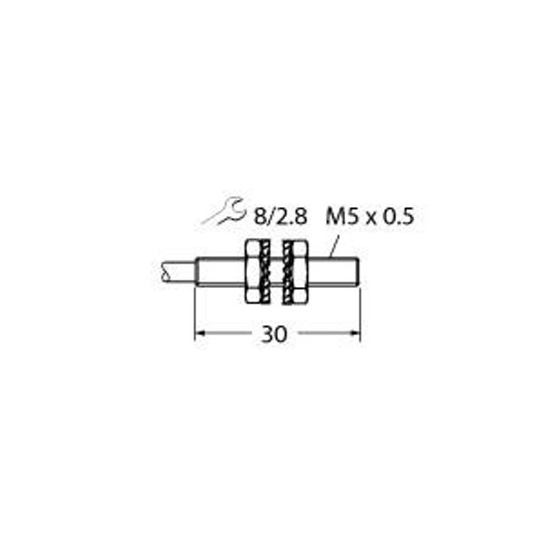 Inductive Sensor   BI1-EG05-Y1 image 1