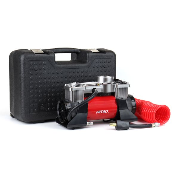 Car Air compressor 2cylinder 12V HQ ACOMP-18 AMiO-02640 image 1