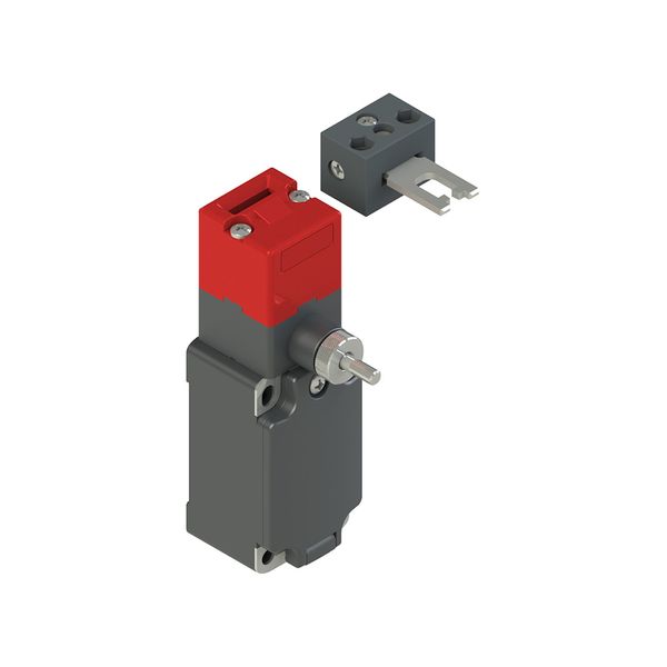 Safety switch with manual mechanical delay image 1