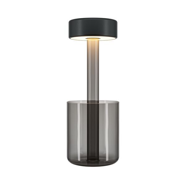 Modern AI Collaboration Battery lamp Grey image 1
