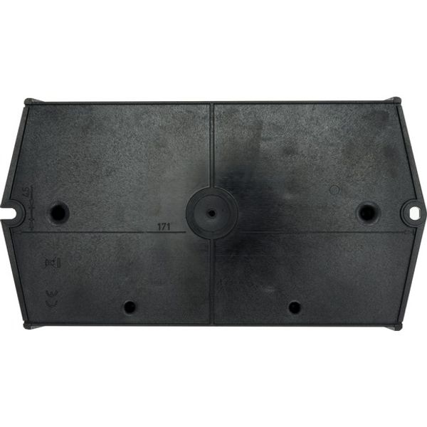 CI-K2H-T0-2-MBS Insulated enclosure CI-K2H, H x W x D = 181 x 100 x 80 mm, for T0-2, hard knockout version, with mounting plate screen image 2