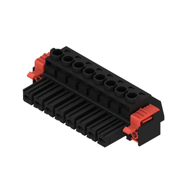 PCB plug-in connector, female plug, 7.62 mm, Number of poles: 8, 180°, Clamping yoke connection, Clamping range, max. : 10 mm², Box image 2