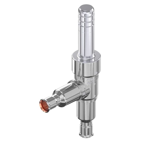 Solenoid valve, EVUL 3, Solder, ODF, 1/4 in, 0.3 m³/h, Function: NC image 1