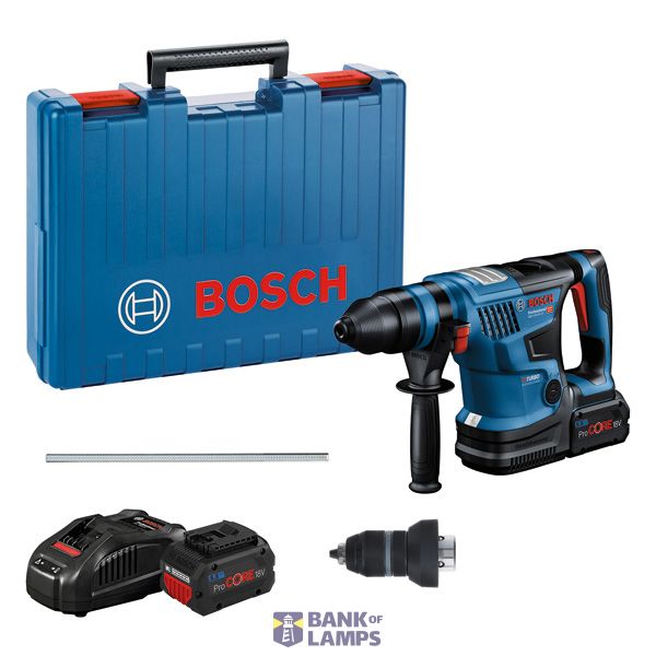 GBH 18V-34 CF (2xProCORE18V 5.5Ah; GAL 1880; CC) image 1