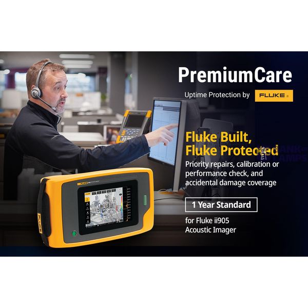 FPC1S-II905-1 1 year of Premium Care Standard for Fluke ii905 Acoustic Imager image 1