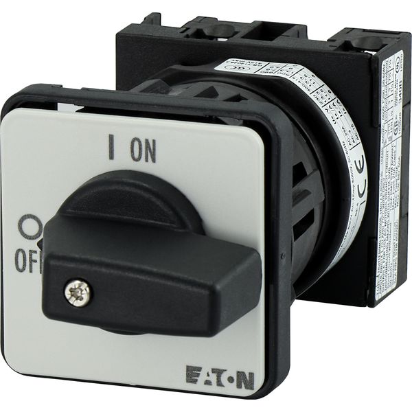 T0-1-8200/EZ On-Off switch, 1 pole, 20 A, 90 °, center mounting image 9