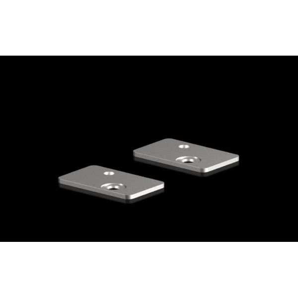 Base/plinth adaptor, stainless steel New version image 1