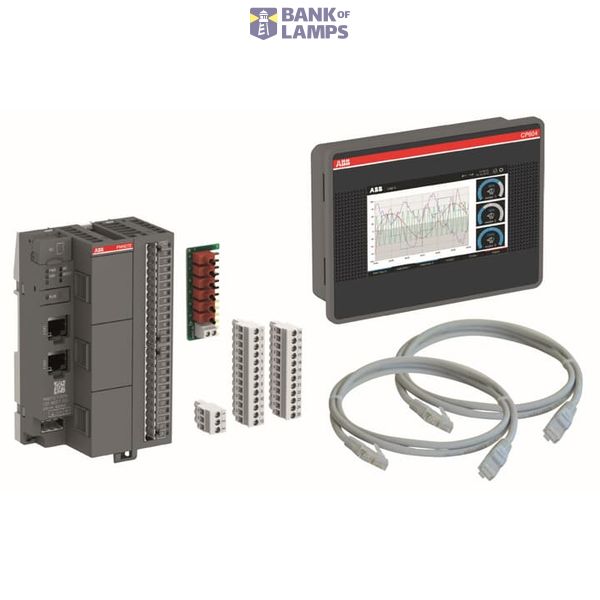 TA5426-STAKIT: AC500-eCo V3 Starterkit. CPU PM5072-T-ETH, Simulator, HMI CP604 image 1