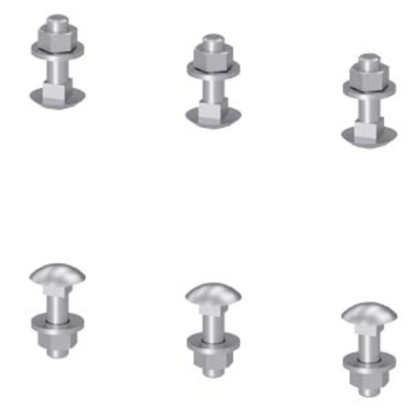 screw set ACB connection L 3WA size 1 (1250 A), fixed-mounted version image 1