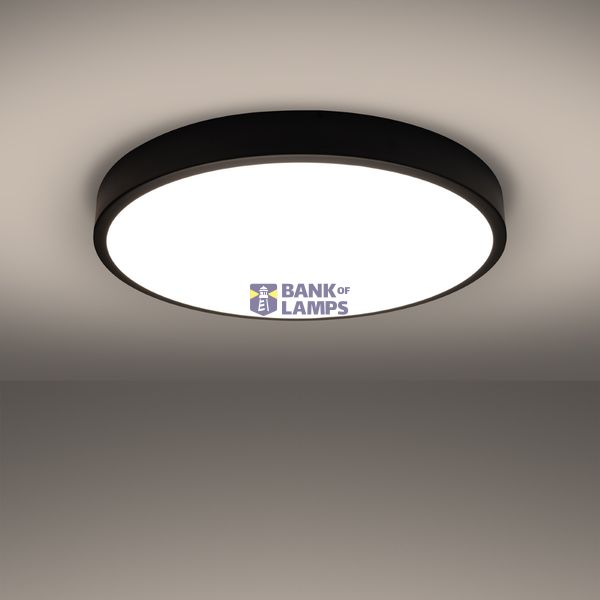 Ceiling lamp ONYX 60 black LED 3000K image 3