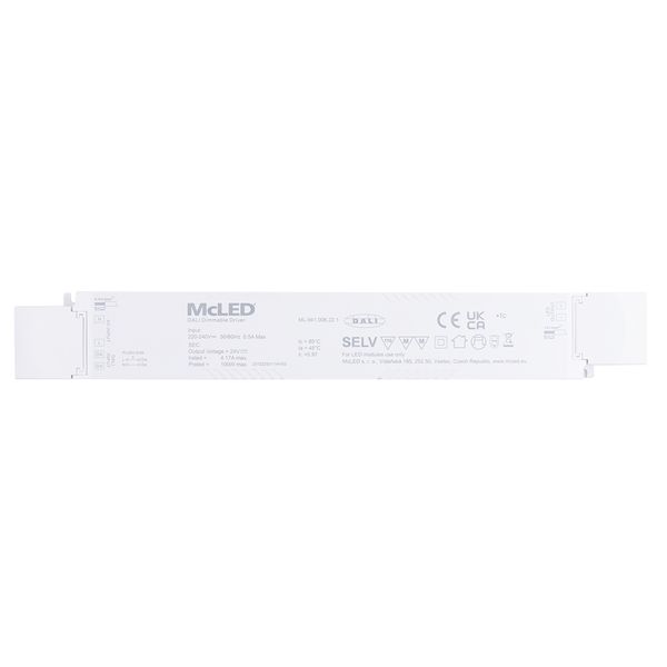 Power supply 100W, DC24V/4.17A, IP20, DALI control and button image 1