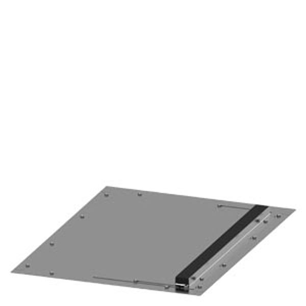 Roof plate IP40 with cable entry W: 800 mm D: 600 mm image 1