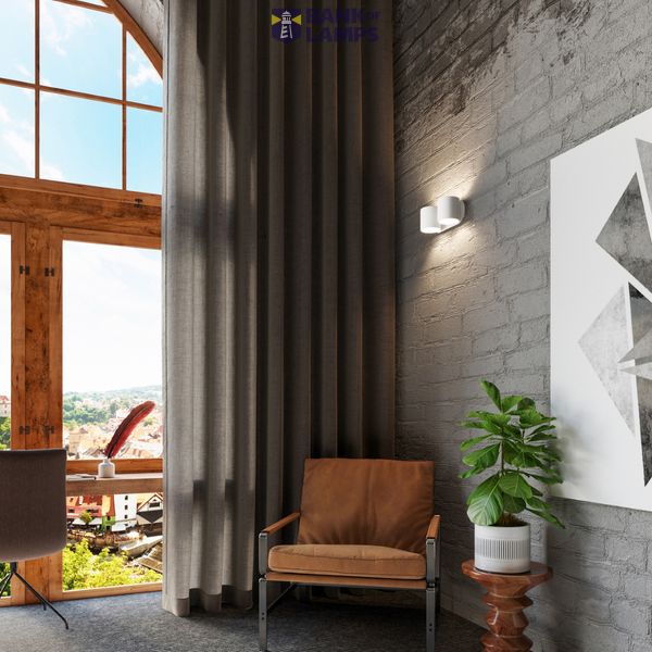 Wall lamp ORBIS 2 white G9 2x40W IP20 image 5