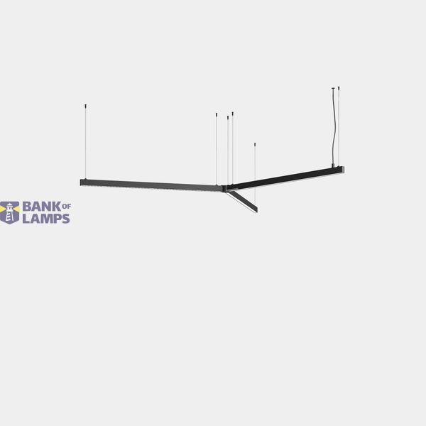Lineal lighting system Apex "Y" Pendant 36W LED warm-white 3000K CRI 90 ON-OFF White IP20 3126lm image 1