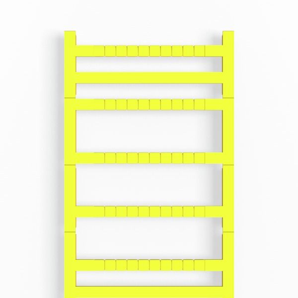 MultiFit, Terminal marker, 5 x 5 mm, Pitch in mm (P): 5.00 WAGO, Legrand, Entrelec, yellow image 3