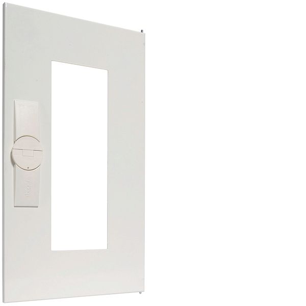 Door, univers, right, transparent, RAL 9010, for enclosure IP44 500x30 image 1