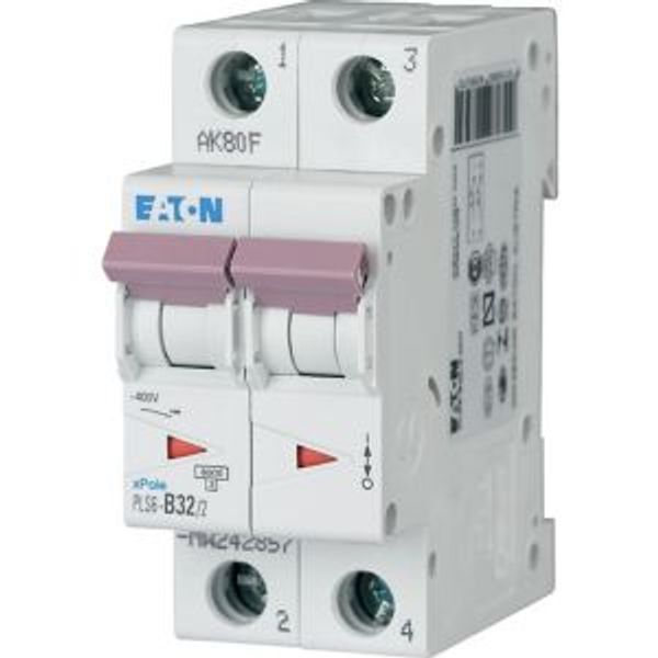 Miniature circuit breaker (MCB), 32 A, 2p, characteristic: C image 7
