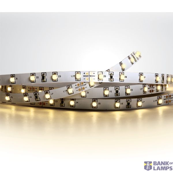 LED STRIP 24V DC EW 5m ROLL 4,8W/m IP20 image 1