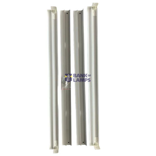 Mounted Frame Fit for 595*595 LED Panel screwless,  height 70mm White image 3