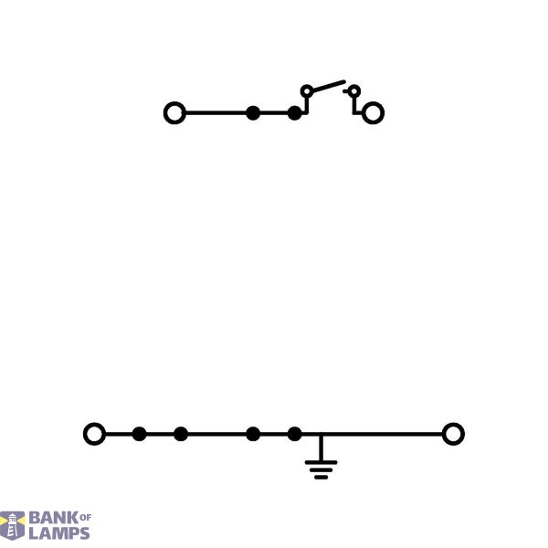 Double-deck disconnect terminal block with pivoting knife disconnect f image 3